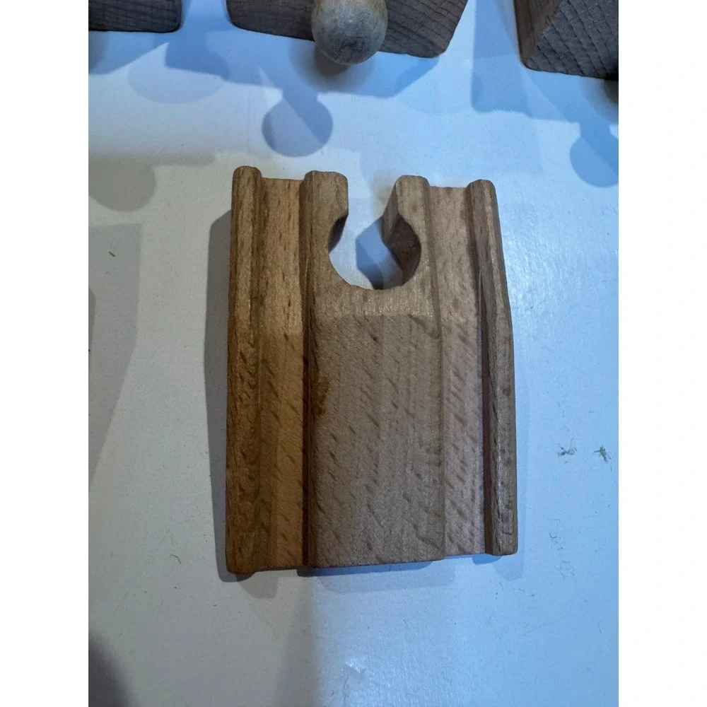 Vintage BRIO Wooden Train Track Lot Curved‎ Track Pieces Replacement Parts